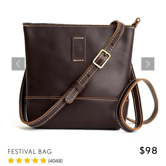 Portland Leather “Festival” Bag - Picture 5 of 6